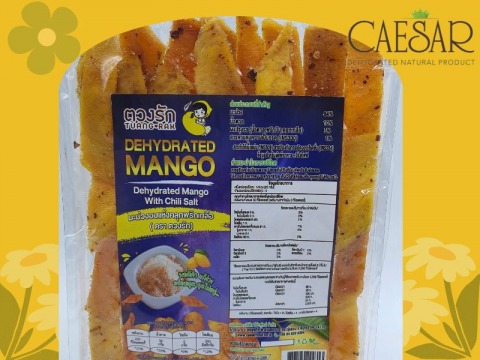 มะม่วงอบแห้งคลุกพริกเกลือ(ตราตวงรัก)